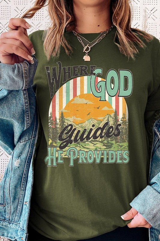 Where God Guides Tee