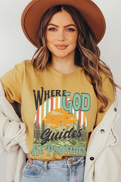 Where God Guides Tee