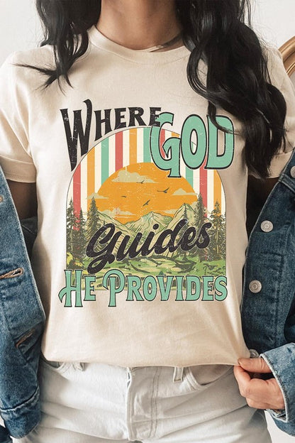 Where God Guides Tee