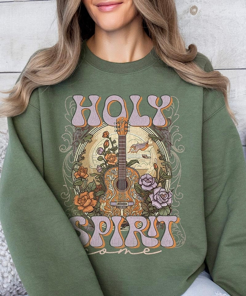 Holy Spirit Come Fleece Sweatshirt