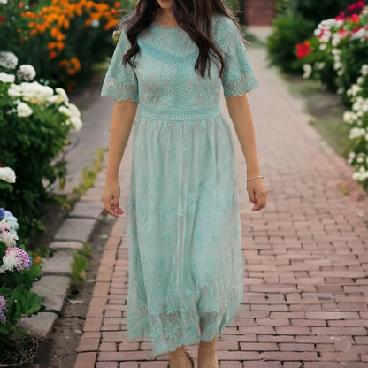 Ruth Dress (Mint)