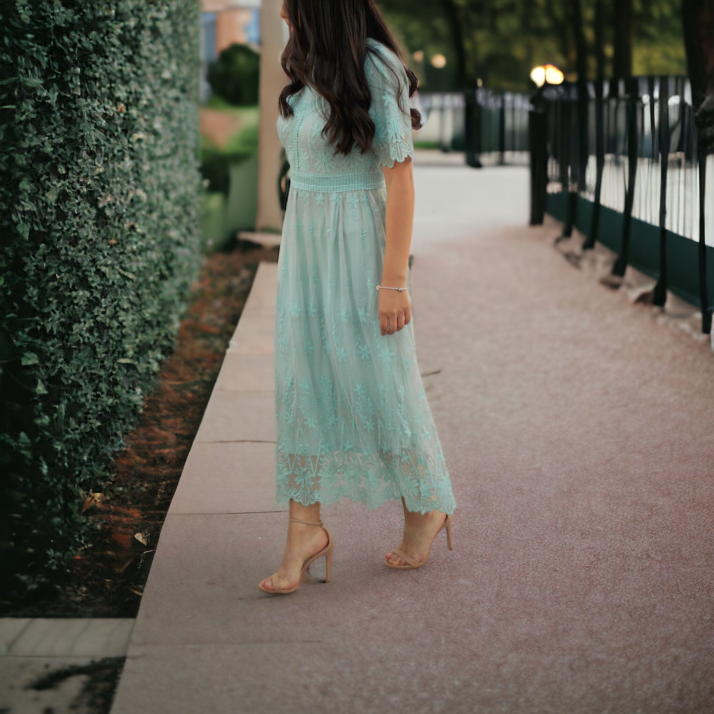 Ruth Dress (Mint)